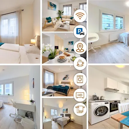 Rosenberg-suites - Zentral, Stellplatz, Grosse Terasse, Business & Privat Apartment