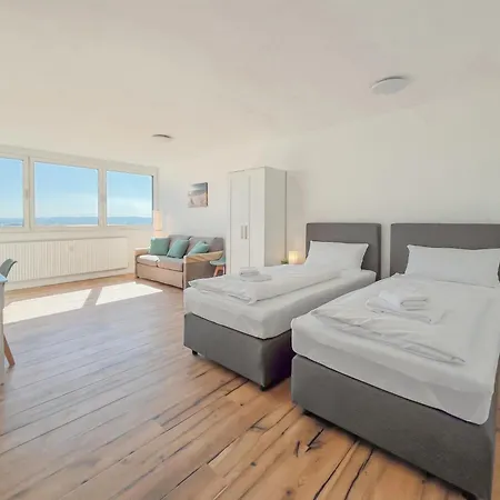 Rosenberg-suites - Zentral, Stellplatz, Grosse Terrasse, Business & Privat *