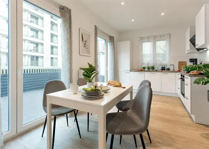 公寓 Rosenberg-suites - Parkplatz, Zentral, Business & Privat *